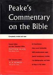Tapa de Peake's commentary on the Bible