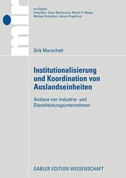 Tapa de Institutionalisierung und Koordination von Auslandseinheiten