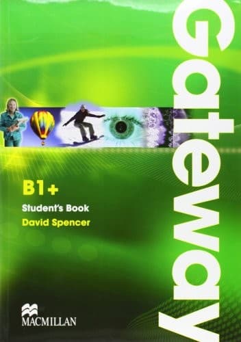 Tapa de Gateway Level B1+ Students Book