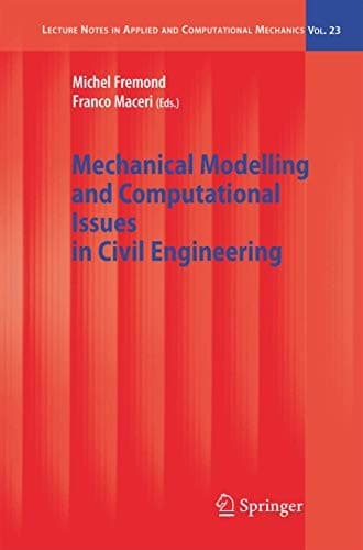 Tapa de Mechanical Modelling and Computational Issues in Civil Engineering
