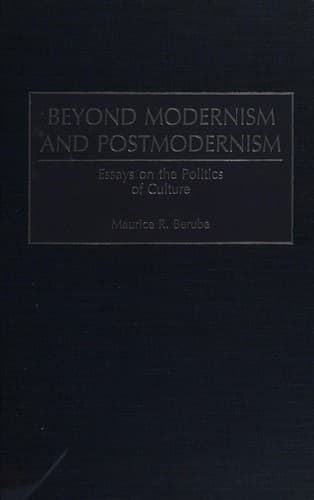 Tapa de Beyond modernism and postmodernism