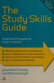 Tapa de The study skills guide