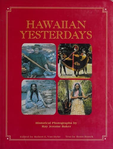 Tapa de Hawaiian yesterdays