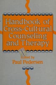 Tapa de Handbook of cross-cultural counseling and therapy