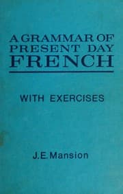 Tapa de A grammar of present-day French