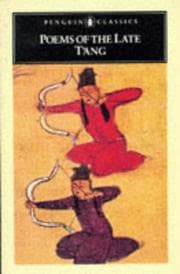 Tapa de Poems of the late T'ang