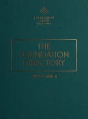 Tapa de The foundation directory 2015