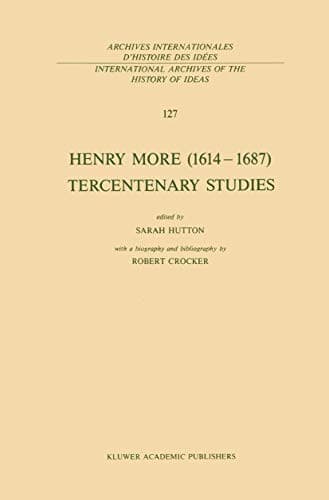 Tapa de Henry More Tercentenary Studies
