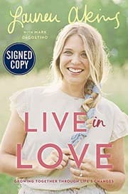 Tapa de Live in Love - Signed / Autographed Copy