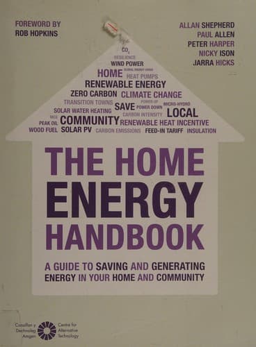 Tapa de The home energy handbook