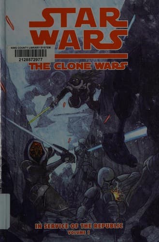 Tapa de Star Wars, the clone wars