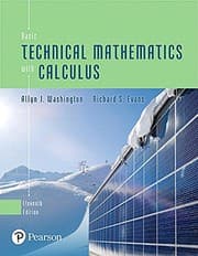 Tapa de MyLab Math Standalone Access Card to accompany Washington/Evans, Basic Technical Mathematics with Calculus, 11/e