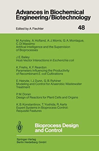 Tapa de Bioprocess Design and Control