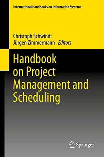 Tapa de Handbook on Project Management and Scheduling Vol.1