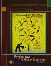 Tapa de Discovering Psychology Coast Telecourse Guide