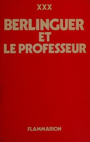 Tapa de Berlinguer et le professeur