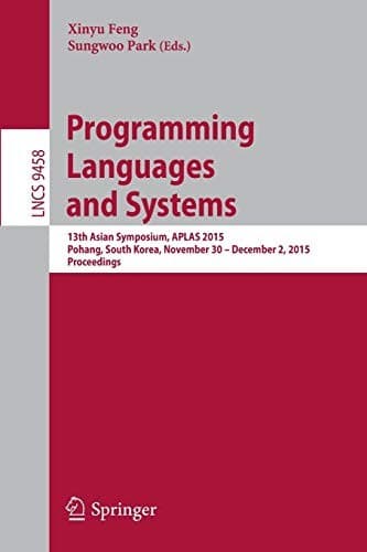 Tapa de Programming Languages and Systems