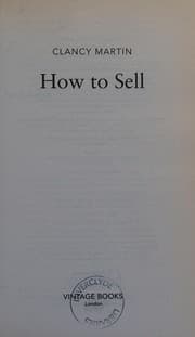 Tapa de How to Sell