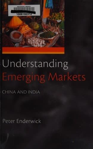 Tapa de Understanding emerging markets
