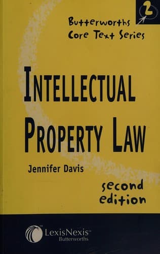 Tapa de Intellectual Property Law