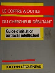 Tapa de Le coffre à outils du chercheur débutant