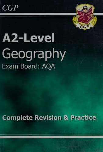 Tapa de A2-level geography