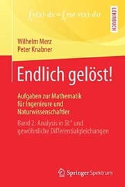 Tapa de Endlich gelöst! Aufgaben zur Mathematik für Ingenieure und Naturwissenschaftler : Band 2