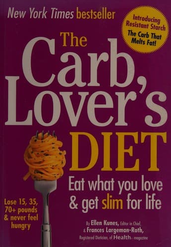 Tapa de The carb lover's diet