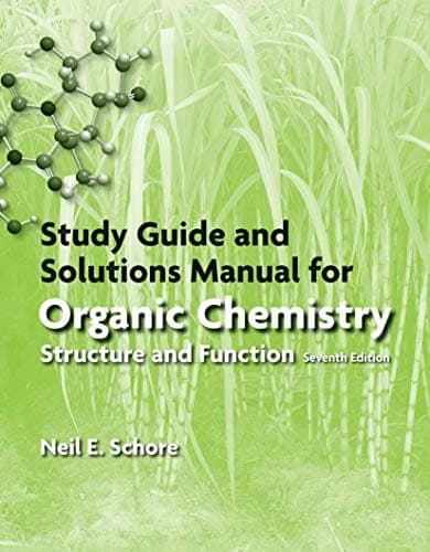 Tapa de Study Guide/Solutions Manual for Organic Chemistry