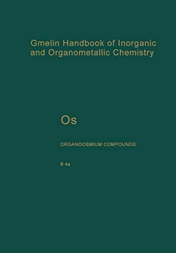 Tapa de Os Organoosmium Compounds