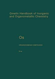 Tapa de Os Organoosmium Compounds