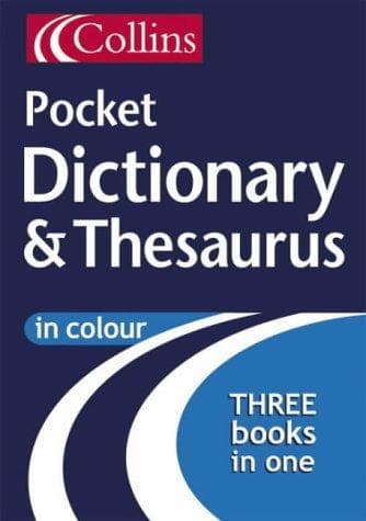 Tapa de Collins Dictionary/Thesaurus