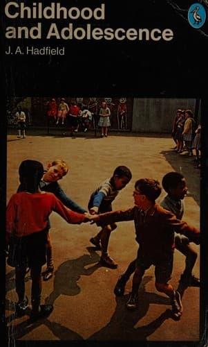 Tapa de Childhood and Adolescence