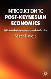 Tapa de Introduction to post-Keynesian economics