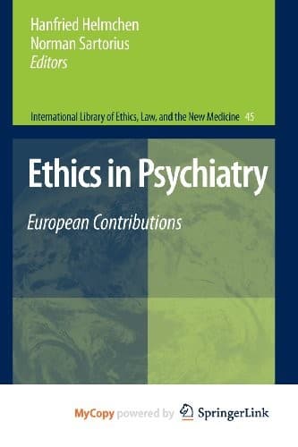 Tapa de Ethics in Psychiatry