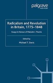 Tapa de Radicalism and Revolution in Britain 1775-1848