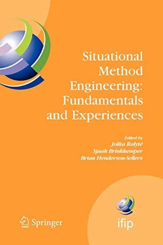 Tapa de Situational Method Engineering : Fundamentals and Experiences
