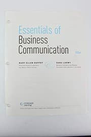 Tapa de Essentials of Business Communication Tenth Edition