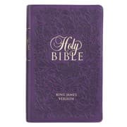 Tapa de KJV Giant-Print Bible--imitation leather, purple