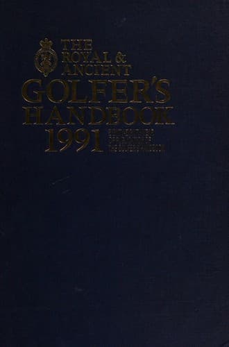 Tapa de The Royal and Ancient Golfer's Handbook