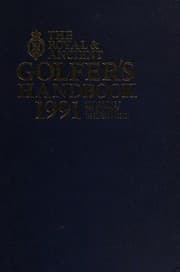 Tapa de The Royal and Ancient Golfer's Handbook