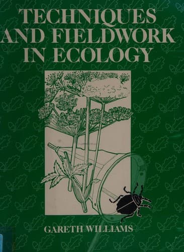 Tapa de Techniques and Fieldwork in Ecology