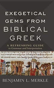 Tapa de Exegetical Gems from Biblical Greek