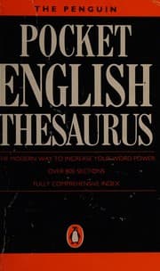 Tapa de The Penguin English thesaurus