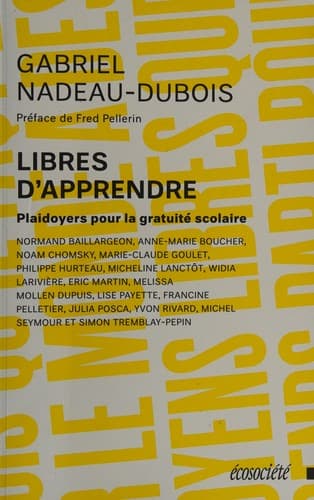 Tapa de Libre d'apprendre