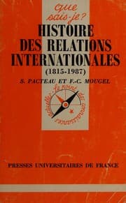 Tapa de Histoire des relations internationales (1815-1989)