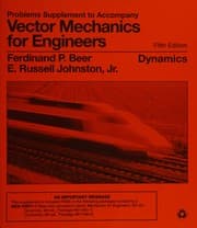 Tapa de Vector Mechanics for Engineers