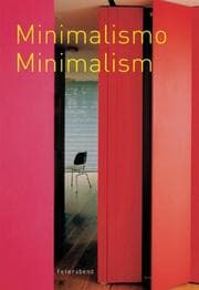 Tapa de Minimalismo/Minimalism