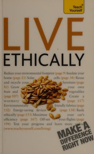 Tapa de Live ethically
