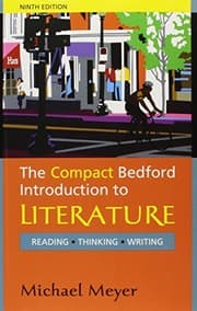 Tapa de Compact Bedford Introduction to Literature 9e & Rules for Writers with Writing About Literature 7e